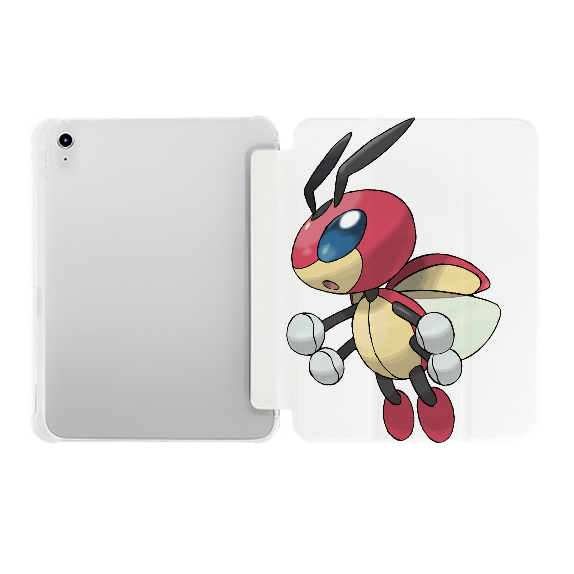 （画像用） ポケットモンスター Pokémon IPad ケース ペン収納付き 三つ折りスタンド PUレザー×シリコン 対応機種9.5/10.5/10.9インチ